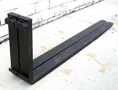NEW CLASS IV 4 8 FT FORKS 2.5" X 6" X 96" (PAIR) FORKLIFT FORK FOOT