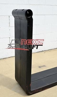 NEW HYSTER H135XL H155XL 8 FT FORKS 2.5" X 6" X 96" FORKLIFT FORK FOOT PIN SHAFT