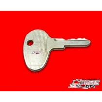 CATERPILLAR MITSUBISHI FORKLIFT IGNITION KEY LOT OF 1 CAT FORKLIFT KEYS
