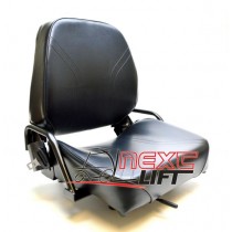 NEW KOMATSU STYLE FOLDING FORKLIFT SEAT FITS NISSAN CAT CLARK CATERPILLAR TOYOTA