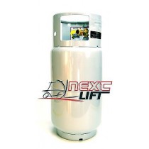 FORKLIFT PROPANE TANK LP LPG - NEW 33.5 LB WITH GAUGE - STEEL
