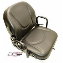 NEW DOOSAN DAEWOO VINYL FORKLIFT ADJUSTABLE FOLDING FLIP SEAT A152098