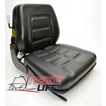 NEW UNIVERSAL VINYL FORKLIFT SUSPENSION SEAT FITS CLARK CAT HYSTER YALE TOYOTA