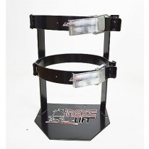 PROPANE LP LPG TANK BRACKET VERTICAL 8 10 GALLON RV FOOD TRUCK 30 40 33.5 43.5