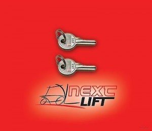 NEW GENIE SCISSOR LIFT KEY SET LOT OF 2 - FITS GS-2668  GS2668 GS-3246 GS3246